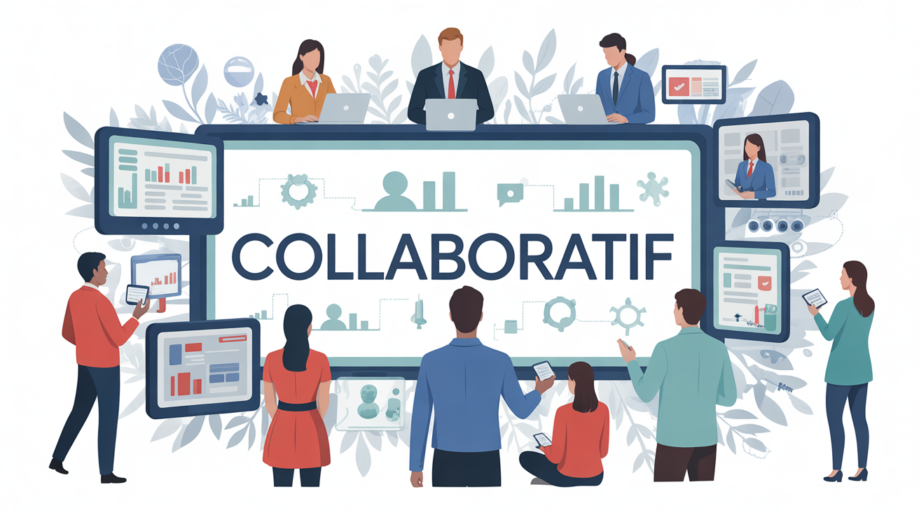 organisation digitale olinie sur plusieurs appareils