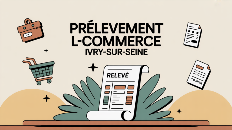 Releve bancaire prelevement L-Commerce Ivry-sur-Seine