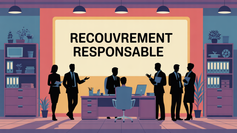 Bureau moderne recouvrement responsable Effico