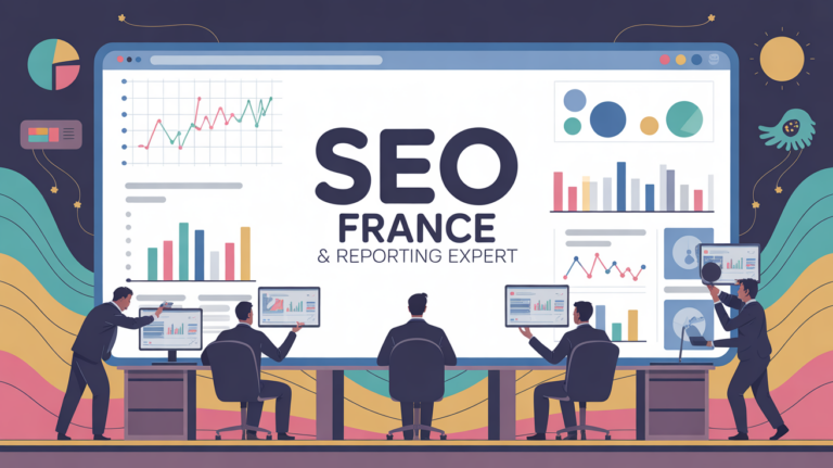 tableau de bord SEO moderne et dynamique