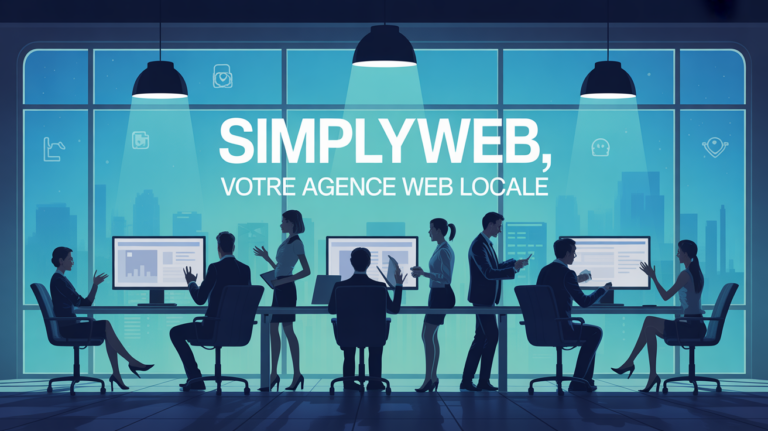 Equipe SimplyWeb agence web locale en réunion