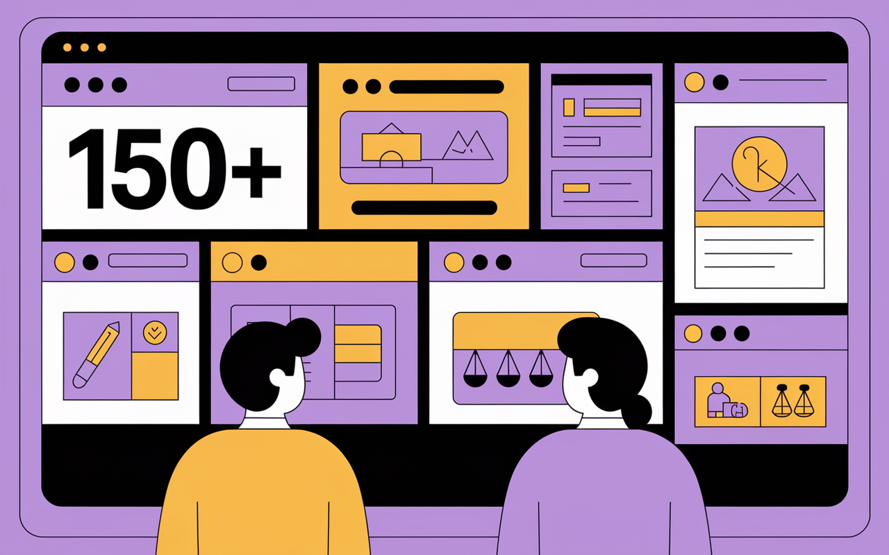 Vitrine digitale des réalisations SimplyWeb agence web locale