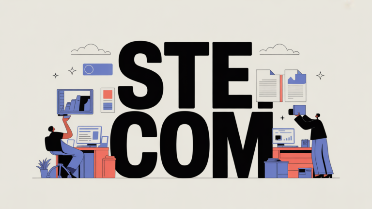 illustration ste com et data entreprise