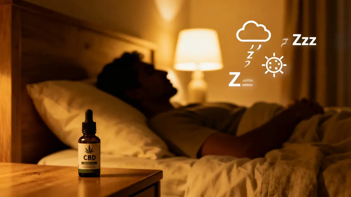 Chambre sommeil CBD stress gestion poids