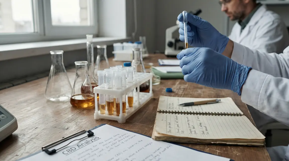 analyse urinaire cbd en laboratoire moderne