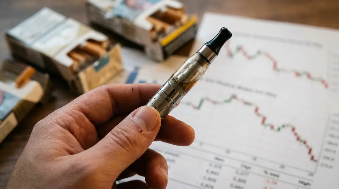 main tenant e-cigarette et statistiques tabac