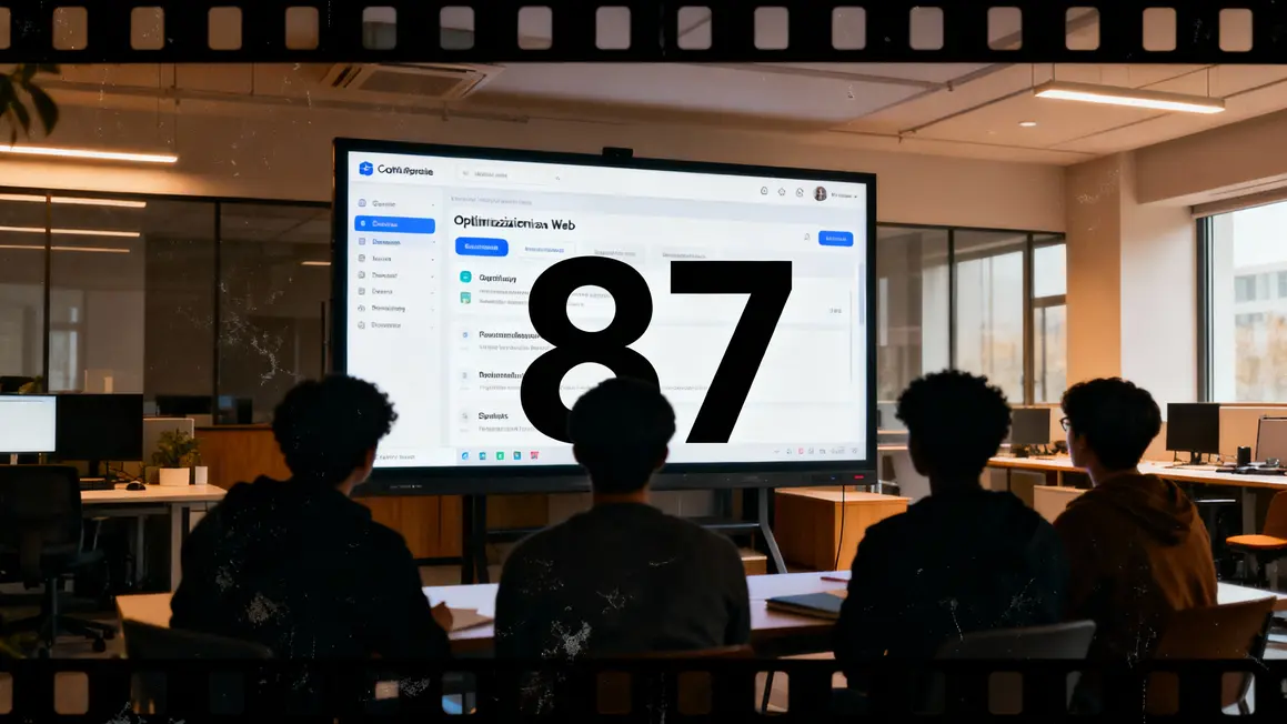 Interface Semji score SEO bureau