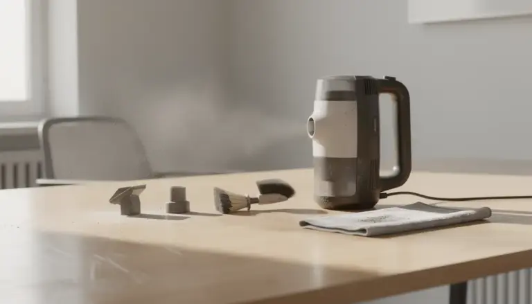 Aspirateur de table compact sans odeur, bureau propre