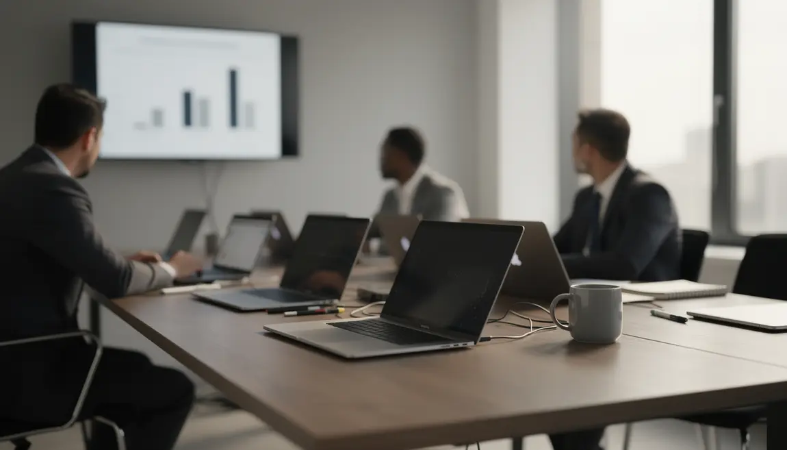 bureau moderne avec ordinateurs portables Acer comparatif 2026