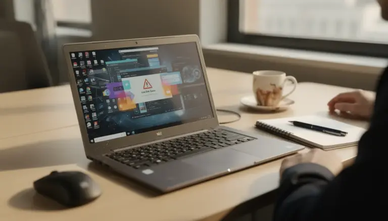 ordinateur Windows notification espace disque plein
