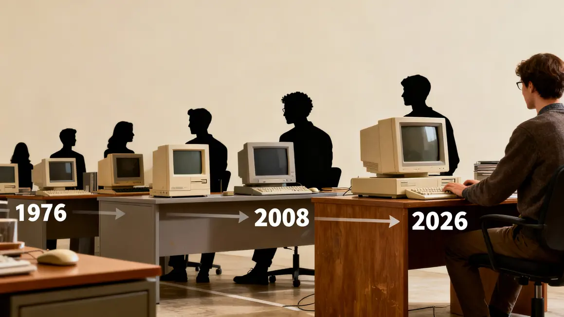 frise chronologique evolution Acer 1976 2026