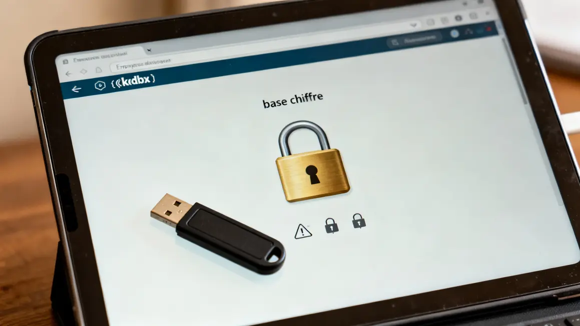 base chiffree KeePass securite