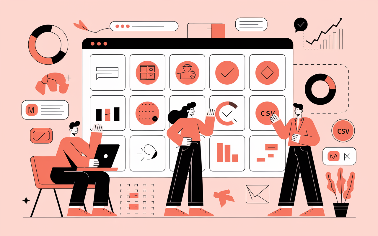 kompass ecran fonctionnalites cles filtres