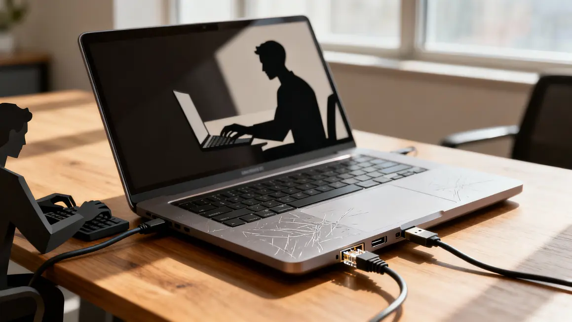 scene professionnelle pc portable Dell Vostro 3590