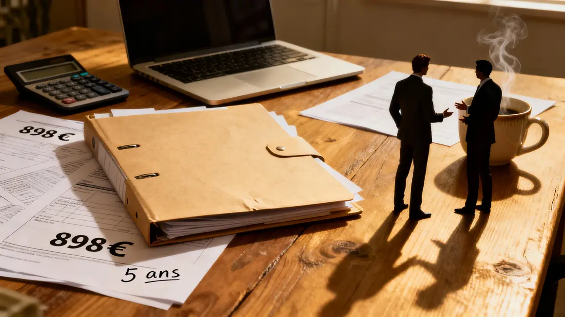 Dossier financier prêt bancaire en entreprise