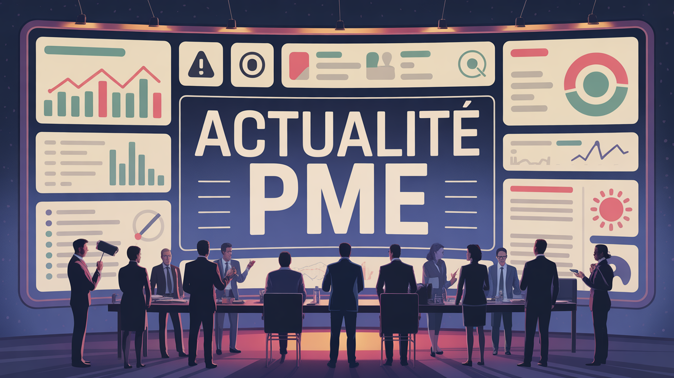 Tableau de bord PME-Actu.fr actualité entrepreneurs