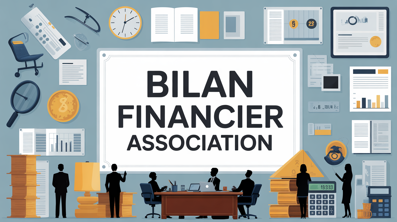 bilan financier association exemple tableau centre