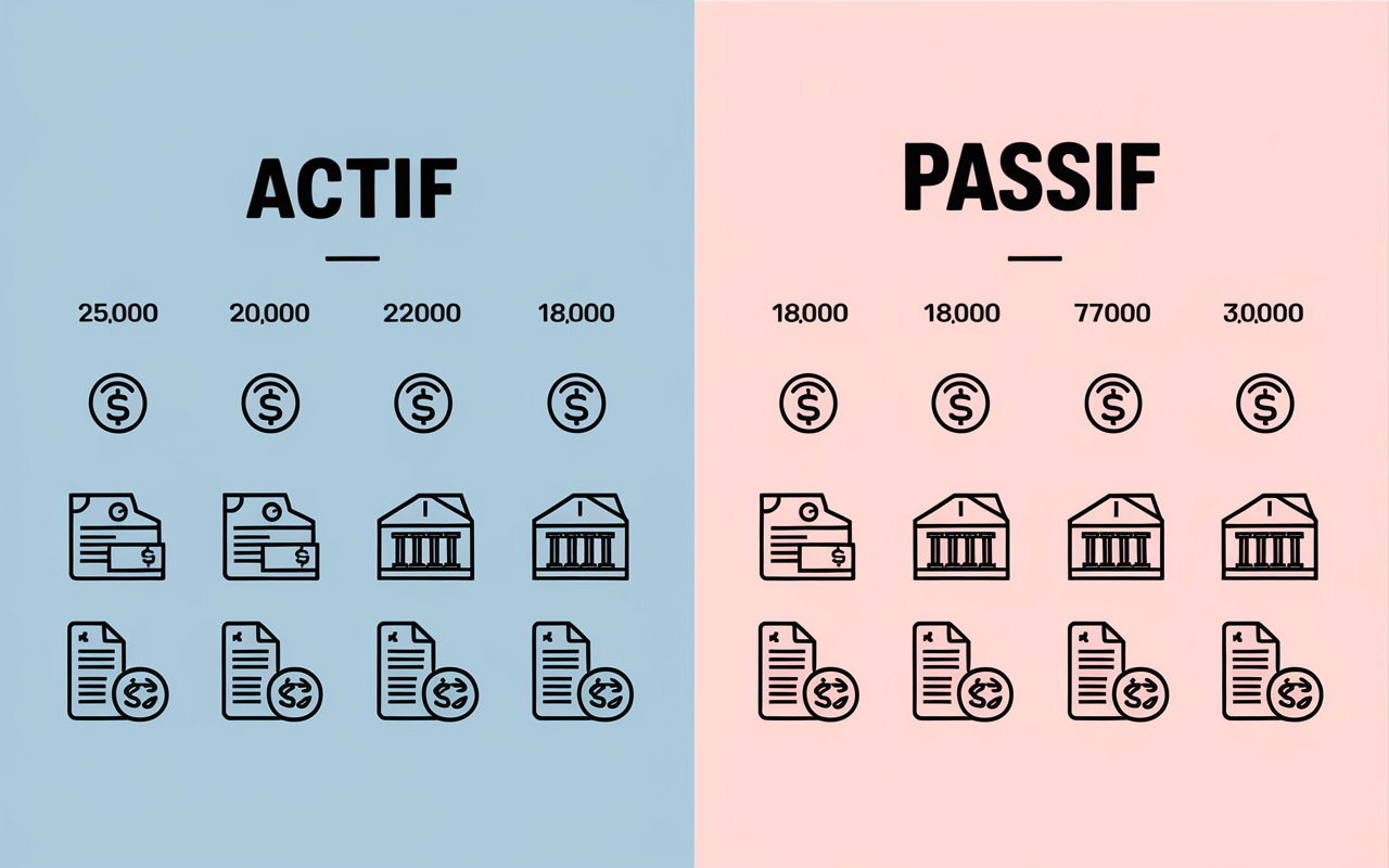 bilan financier association exemple infographie chiffrée