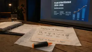 Présentation projet pour convaincre un jury : plan clair et structuré