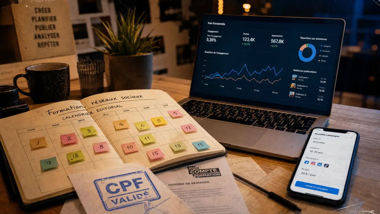 Formation réseaux sociaux CPF certif RS6372 : coaching et choix