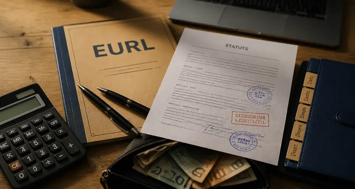 EURL statut : protection des apports et encadrement fiscal