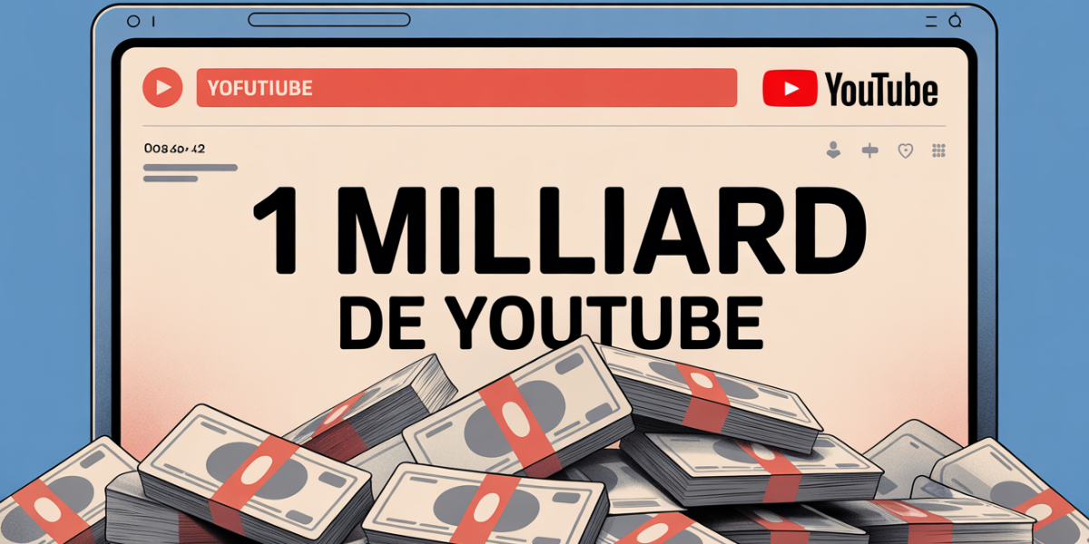 1 milliard de vues YouTube, video et statistiques