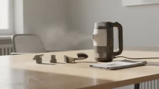 Aspirateur de table compact sans odeur, bureau propre