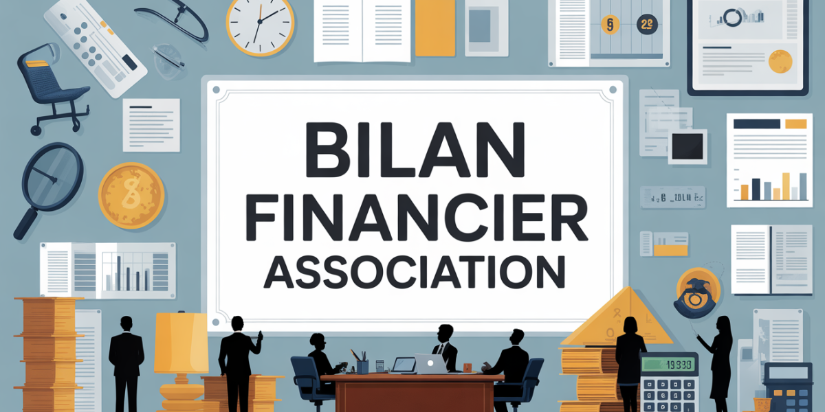 bilan financier association exemple tableau centre