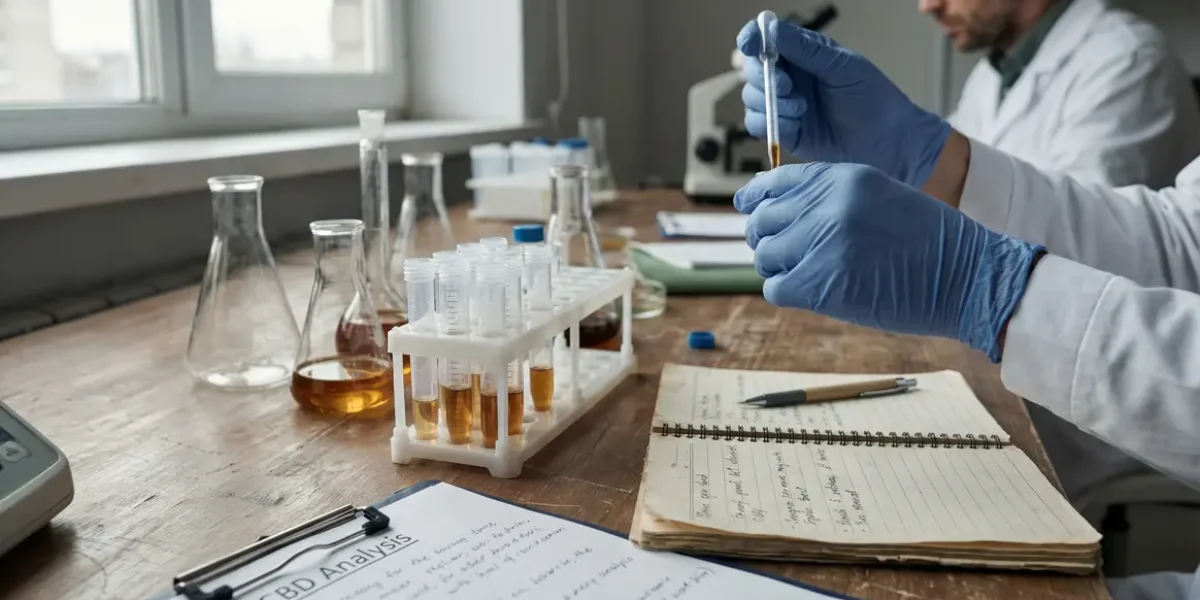 analyse urinaire cbd en laboratoire moderne