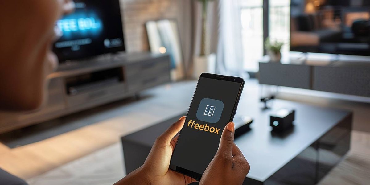 Freebox connexion : image d'une Freebox avec un message d'erreur sur un écran
