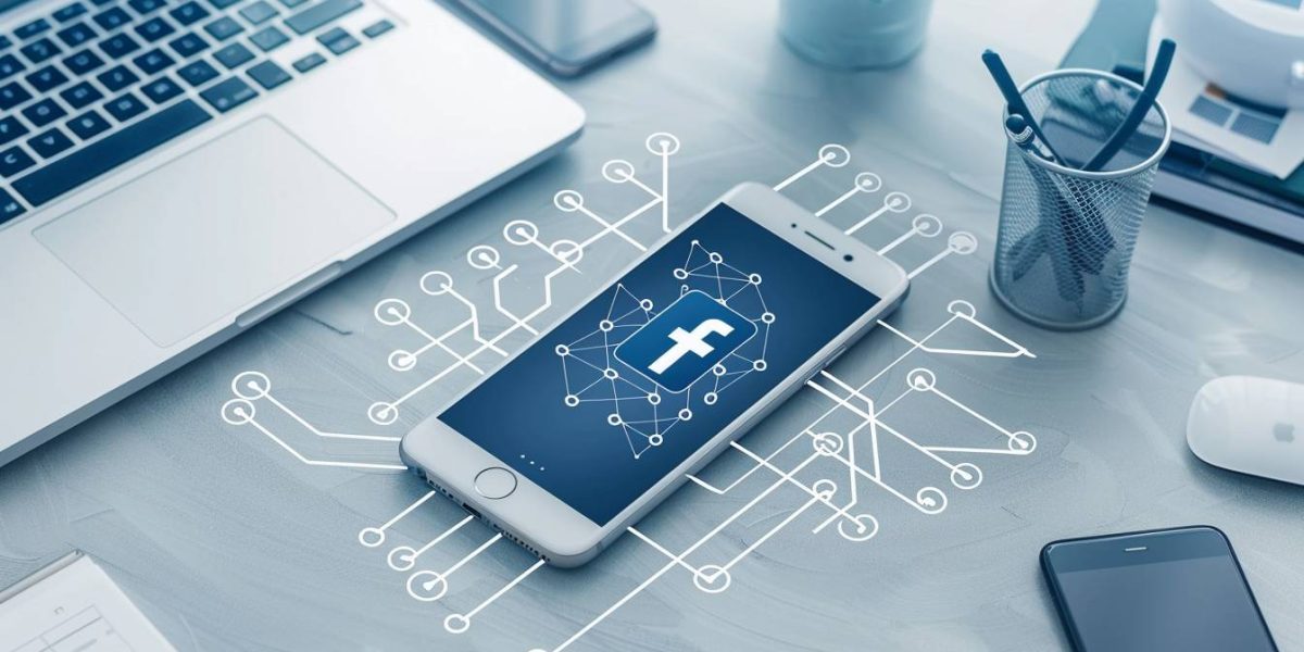 connexion automatique Facebook : illustration de la connexion sécurisée à un compte Facebook sur un appareil
