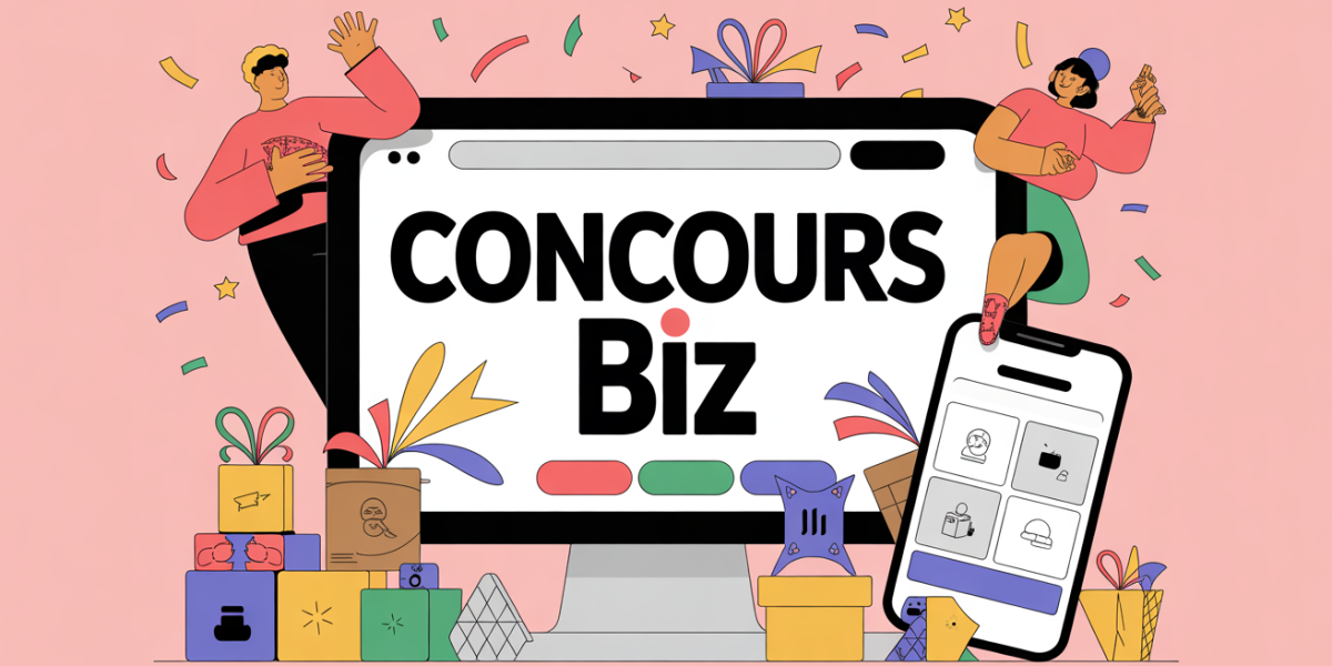 Concours Biz chasse lots ordinateur mobile