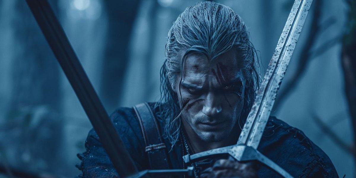 The Witcher 4 : illustration du personnage principal Geralt de Riv dans un univers fantastique