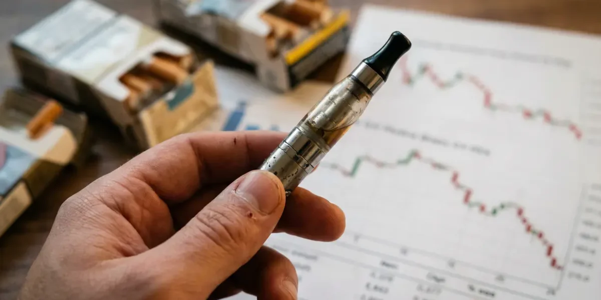 main tenant e-cigarette et statistiques tabac