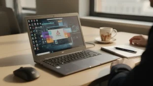 ordinateur Windows notification espace disque plein