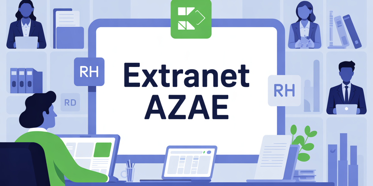 Portail extranet AZAE digital interactif RH