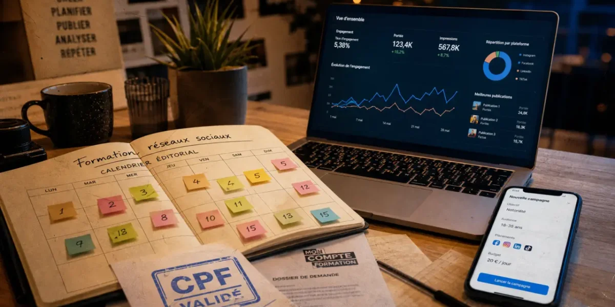 Formation réseaux sociaux CPF certif RS6372 : coaching et choix