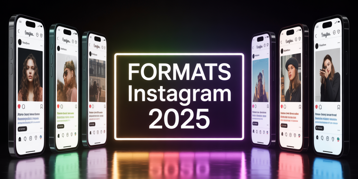 Formats Instagram 2025 posts mobiles au format portrait