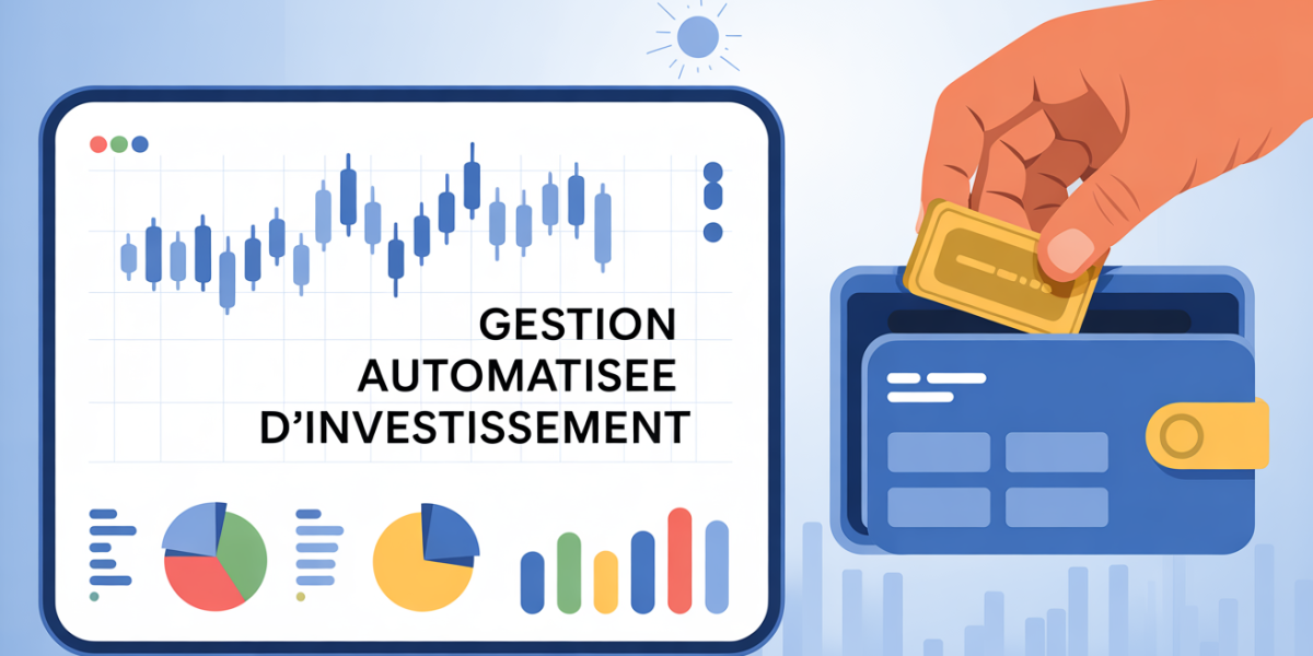 écran graphique gestion investissement automatisée