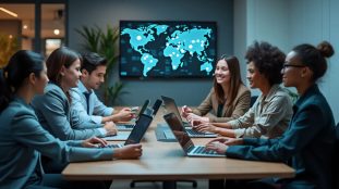 alternatives à ChatGPT : représentation visuelle des différentes IA concurrentes