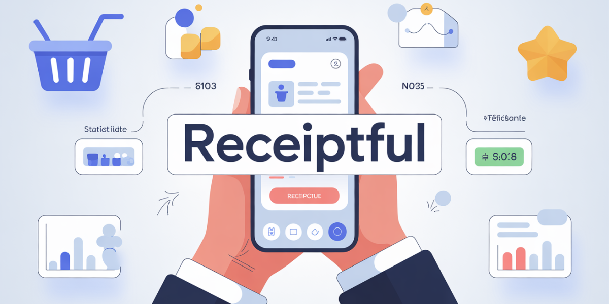 illustration receiptful recu digital smartphone main