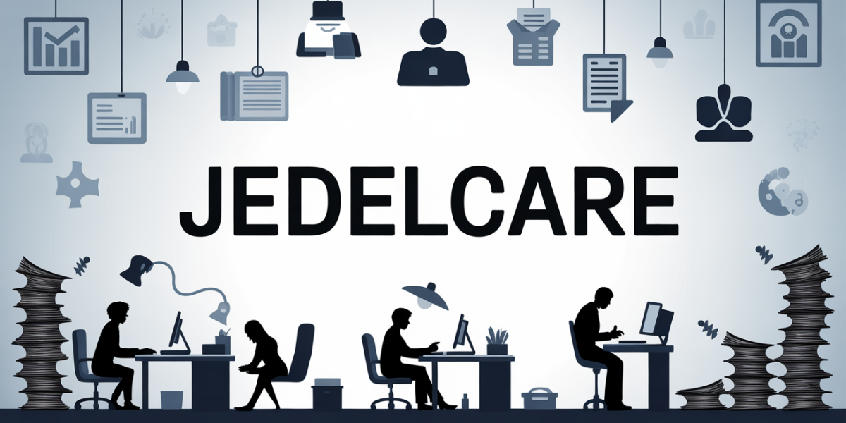 Tableau de bord Jedelcare, gestion administrative sécurisée