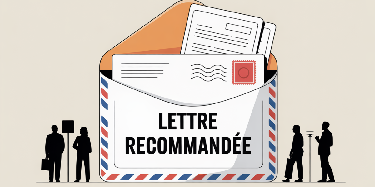 Lettre recommandée avec preuve et suivi