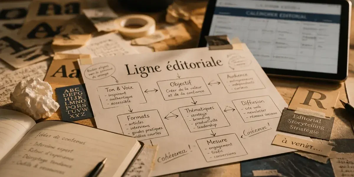 Ligne editoriale def : étape pour construire votre ligne éditoriale