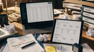Logiciel comptabilité entreprise individuelle : TVA, liasse fiscale, FEC sur écran et factures