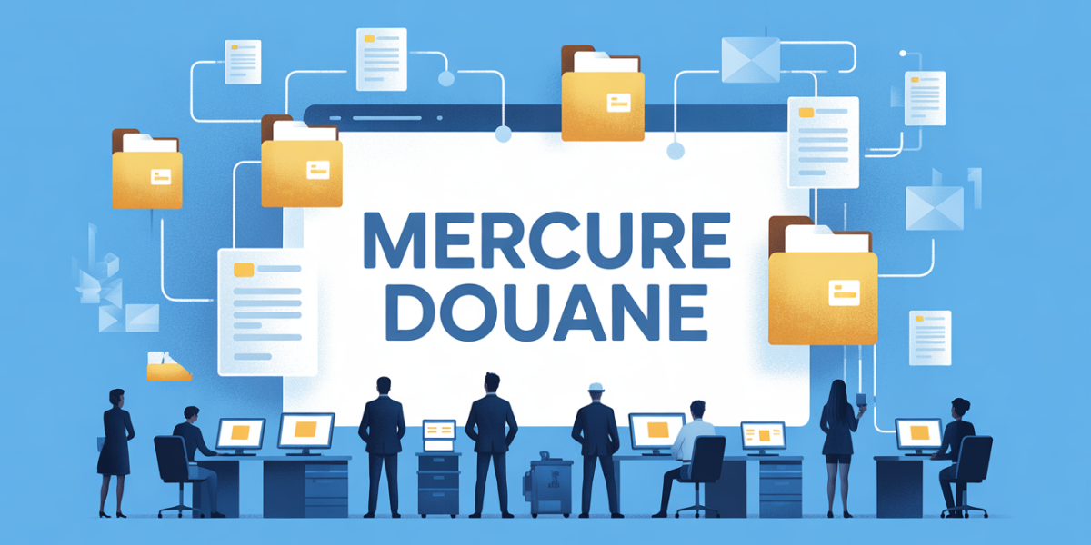 Tableau de bord Mercure Douane digitalisation guichet numérique