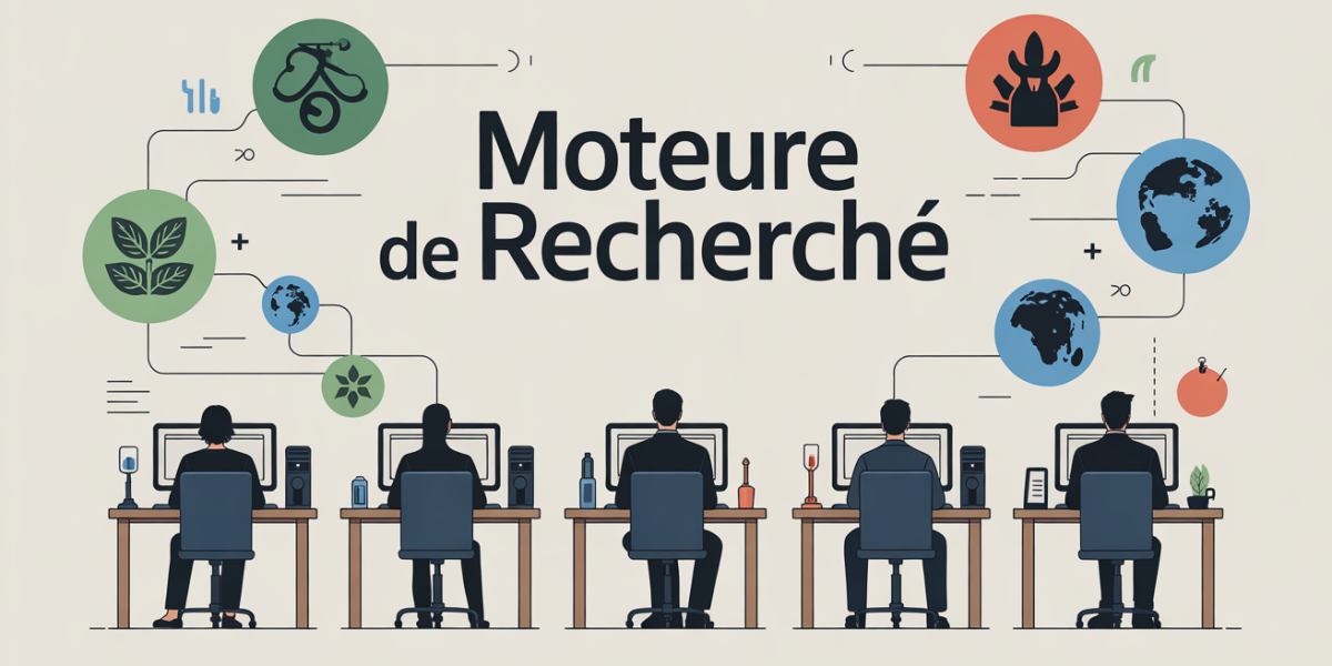 Scène moteur de recherche confidentialite ecologie partage