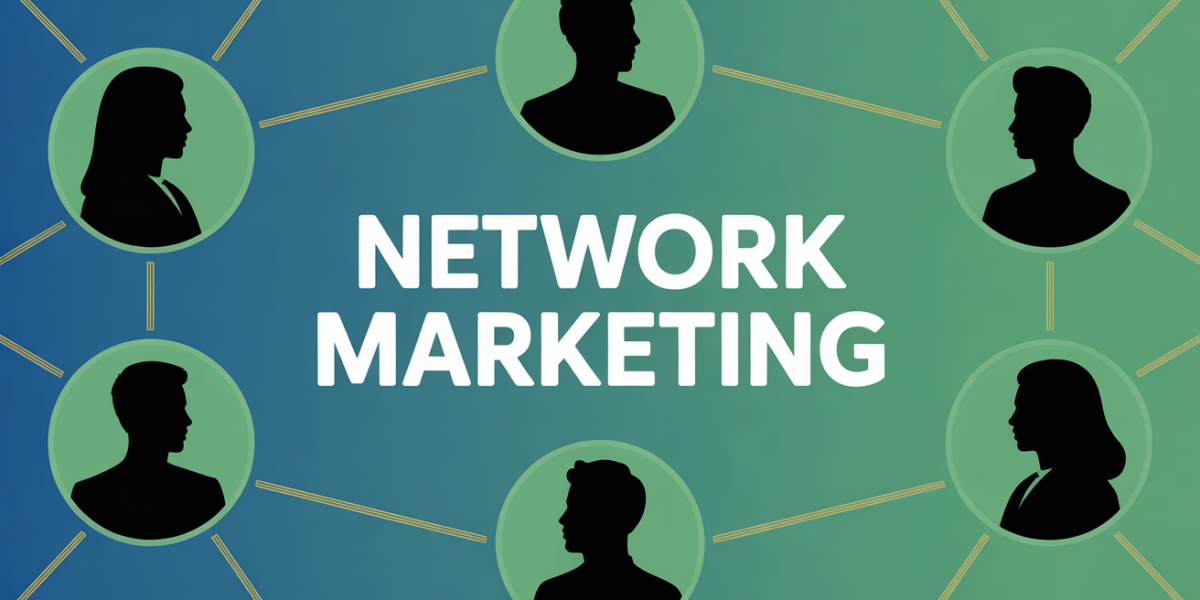 reseau distribution network marketing illustration moderne