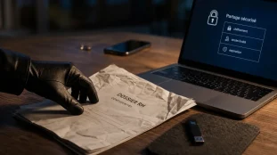 Partage de fichier en ligne sécurisé : chiffrement et accès limité, traçabilité