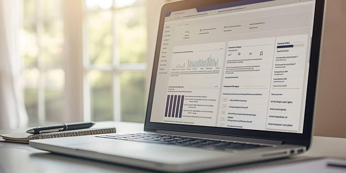 typographie web : aperçu des différentes polices web sur écran d'ordinateur